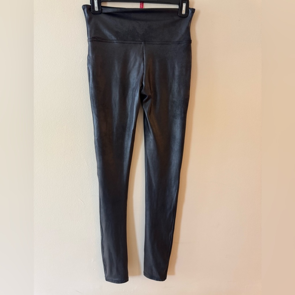 SPANX Faux Leather High-Rise Leggings